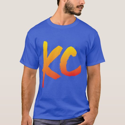Nur KC rot fade T-Shirt (Vorderseite)