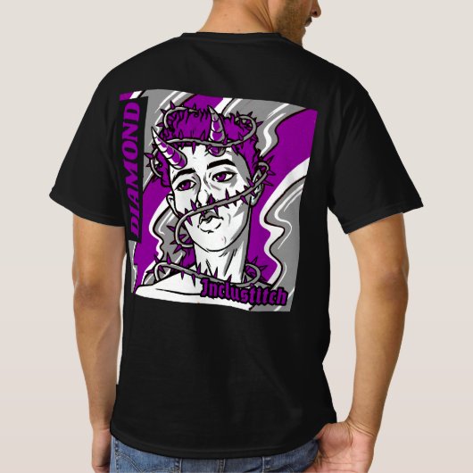 Nur kein asexual oder demisexual T-Shirt (Rückseite)