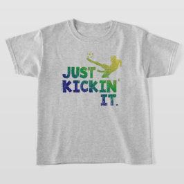 Nur Kickin, Fußballgrafik T-Shirt