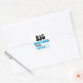 Nur Kind Big Brother 2024 Quadratischer Aufkleber (Umschlag)