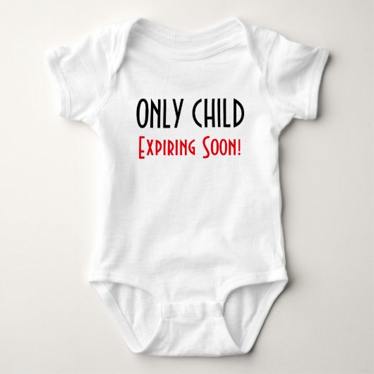 Nur Kind erlöschen bald Baby Strampler (Vorderseite)