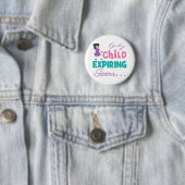 Nur Kind erlöschen bald Button (Beispiel)
