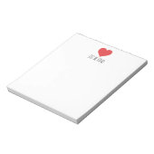 NUR KIND SEIN | Notizblock (Rotiert)