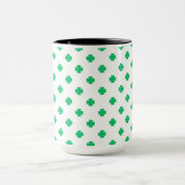 Nur Kleeblatt-Design Tasse (Zentrum)