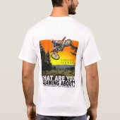 Nur KMCmotocross-"Traum-" hinteres Bild T-Shirt (Rückseite)