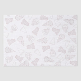 Nur Konus rosa Gewebe Papier