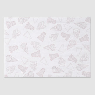 Nur Konus rosa Gewebe Papier