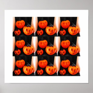 Nur Kürbis-Kunst Poster