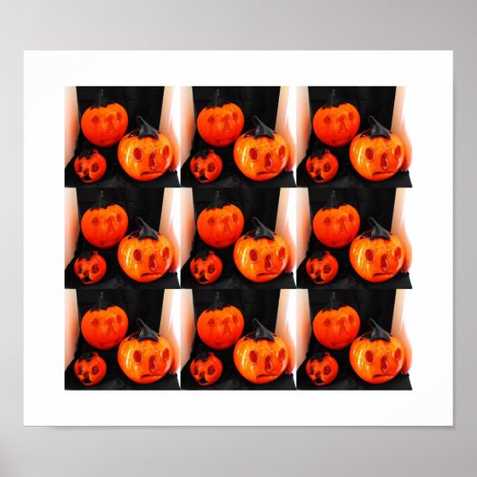 Nur Kürbis Kunst Poster (Vorne)