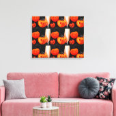Nur Kürbis Leinwanddruck (Insitu (Wohnzimmer))