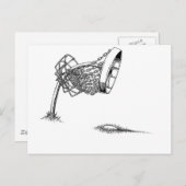 Nur Kurz Postkarte (Vorne/Hinten)