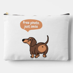 nur lächeln, gratis Foto Zubehörtasche