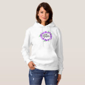 Nur lächeln hoodie (Vorne ganz)