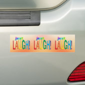 Nur lachen autoaufkleber (Auf Auto)