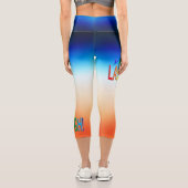 Nur lachen capri leggings (Rückseite)