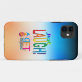 Nur lachen Case-Mate iPhone hülle (Rückseite (Horizontal))
