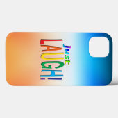Nur lachen Case-Mate iPhone hülle (Rückseite (Horizontal))