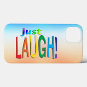 Nur lachen Case-Mate iPhone hülle (Rückseite (Horizontal))
