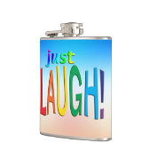 Nur lachen flachmann (Links)