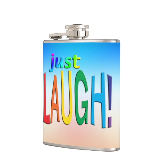 Nur lachen flachmann (Links)