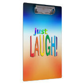 Nur lachen klemmbrett (Rechts)