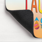 Nur lachen mousepad (Ecke)