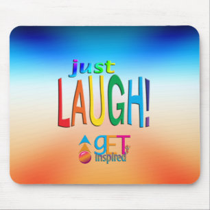 Nur lachen mousepad