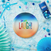 Nur lachen pappteller (Party)