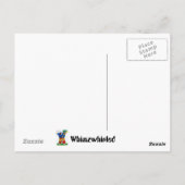 Nur lachen postkarte (Rückseite)