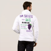 NUR LAMES HATE All-Over-Print-T - Shirt (Schwarz voll)