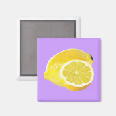Nur Lemons Magnet (Vorderseite/Rückseite)