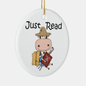 Nur lesen keramikornament (Rechts)