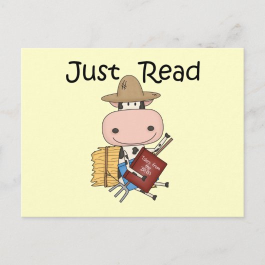 Nur lesen postkarte (Vorderseite)