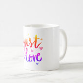 Nur Liebe 11 oz Klassische Tasse (VorderseiteRechts)