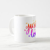 Nur Liebe 11 oz Klassische Tasse (Vorderseite Links)