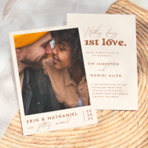 Nur Liebe | Cream & Terracotta Retro Wedding