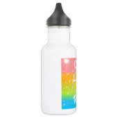 Nur Liebe ist real Edelstahlflasche (Links)