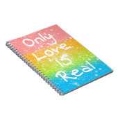 Nur Liebe ist real Notizblock (Rechte Seite)