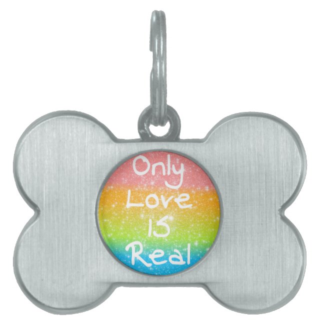 Nur Liebe ist real Tiermarke (Vorderseite)