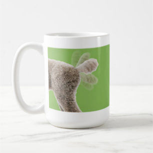 Nur Liebe kann einen Schwanz Wag herstellen Kaffeetasse