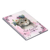 Nur Liebe Katzen Notizblock (Rechte Seite)