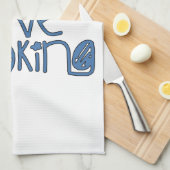 Nur Liebe Kochen Geschirrtuch (Viertel Falte)