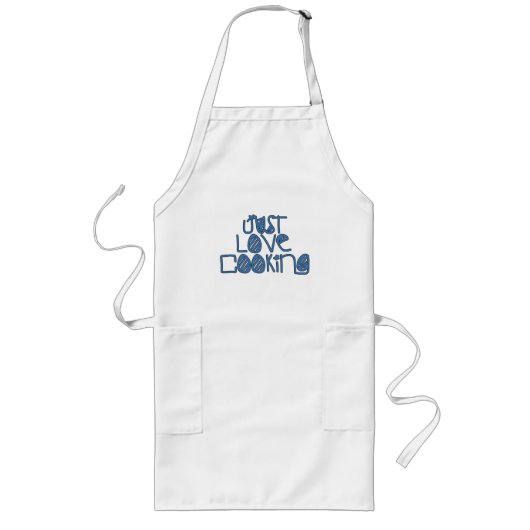 Nur Liebe Kochen Lange Schürze (Vorne)