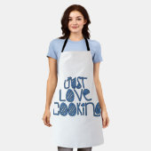 Nur Liebe Kochen Schürze (Getragen)