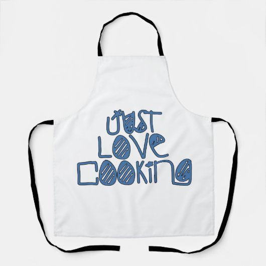 Nur Liebe Kochen Schürze (Vorderseite)