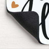 Nur Liebe Mousepad (Ecke)