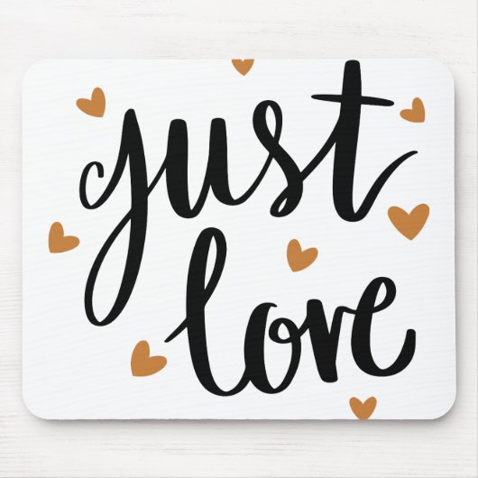 Nur Liebe Mousepad (Vorne)