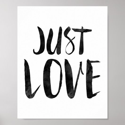 Nur Liebe Poster (Vorne)