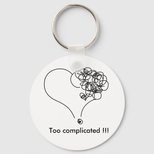 Nur Liebe Schlüsselanhänger (Vorderseite)