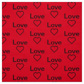 Nur Liebe Stoff (Muster)